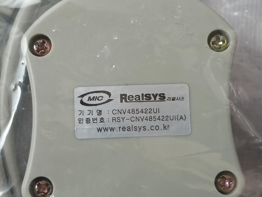 Realsys Cnv485/422Ui Two-way Signal Converter With Installation Cd Cnv485Ui