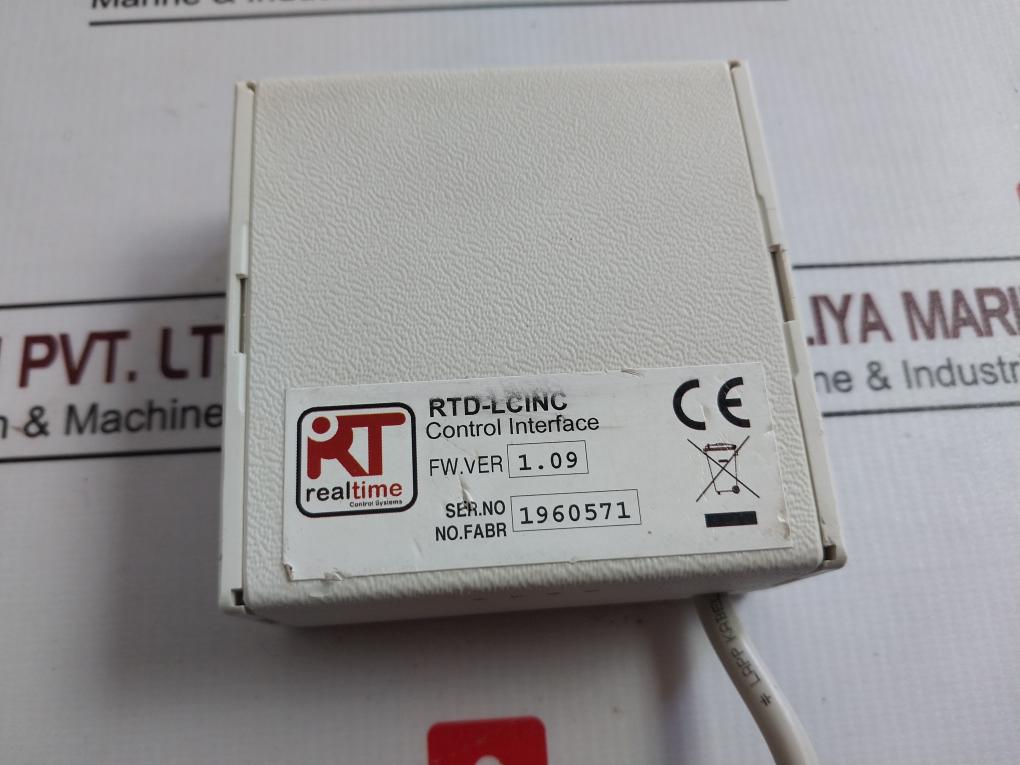 Realtime Rtd-lcinc 18510-3-a8 Control Interface 12-24 Vdc