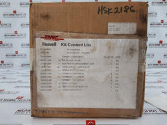 Reavell Hsk2186 98262.1062 Service Kit 7500Hr Filter Valve Impeller Spares