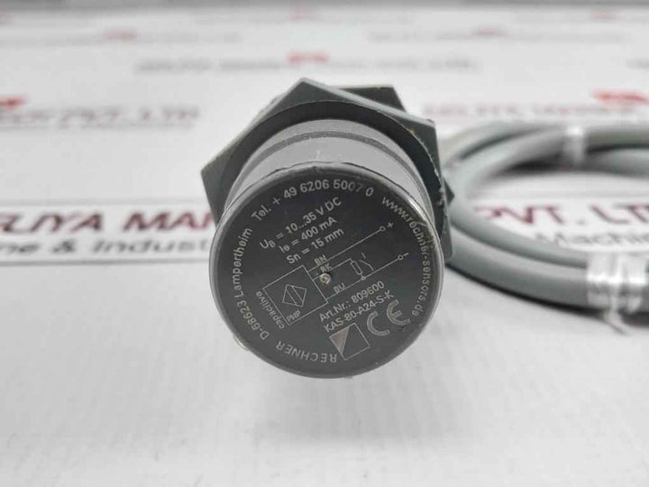 Rechner Kas-80-a24-s-k Capacitive Sensor For Level And Position Control Used