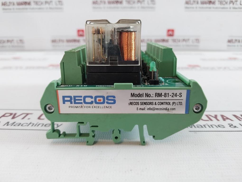Recos Rm-81-24-s Relay Card 94V-0