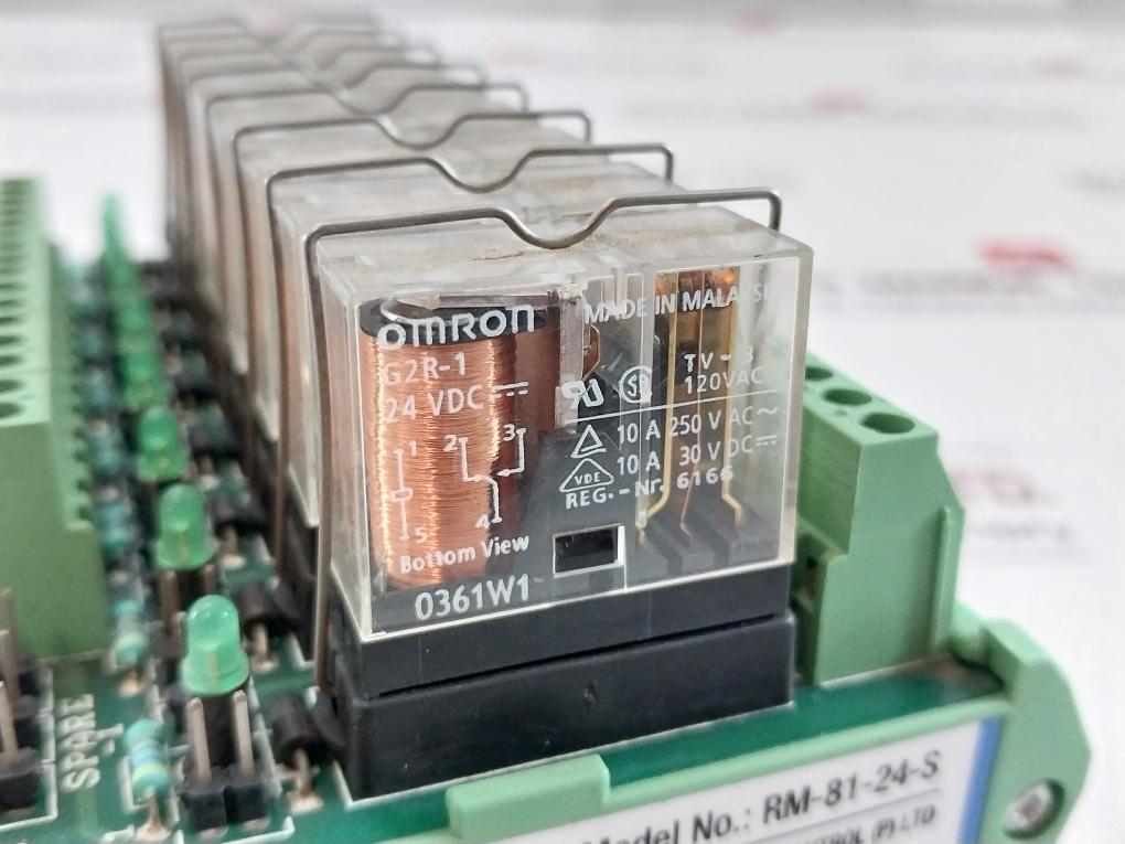 Recos Rm-81-24-s Relay Card 94V-0