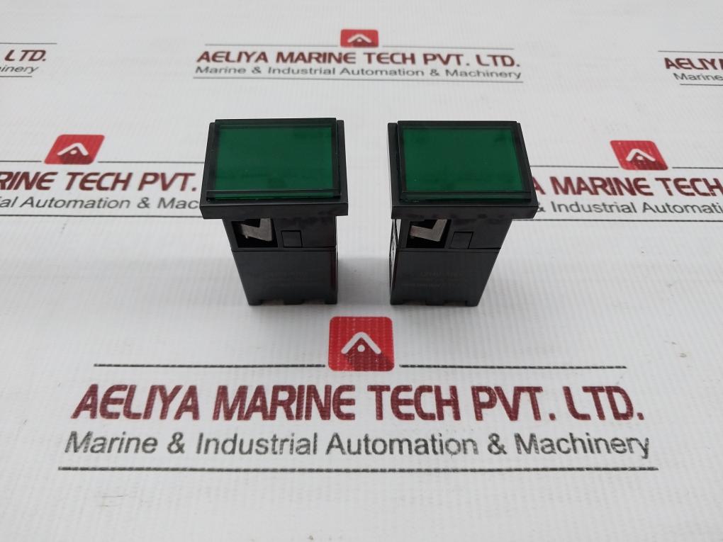 Rectangular-Indicator-Lamp-100-240Vac-50-60Hz-Hanyoung-Nux-Cr40-a0G-Lot-Of-8X-208709-10