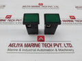 Rectangular-Indicator-Lamp-100-240Vac-50-60Hz-Hanyoung-Nux-Cr40-a0G-Lot-Of-8X-208709-10