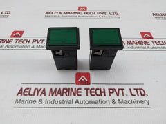 Rectangular-Indicator-Lamp-100-240Vac-50-60Hz-Hanyoung-Nux-Cr40-a0G-Lot-Of-8X-208709-10