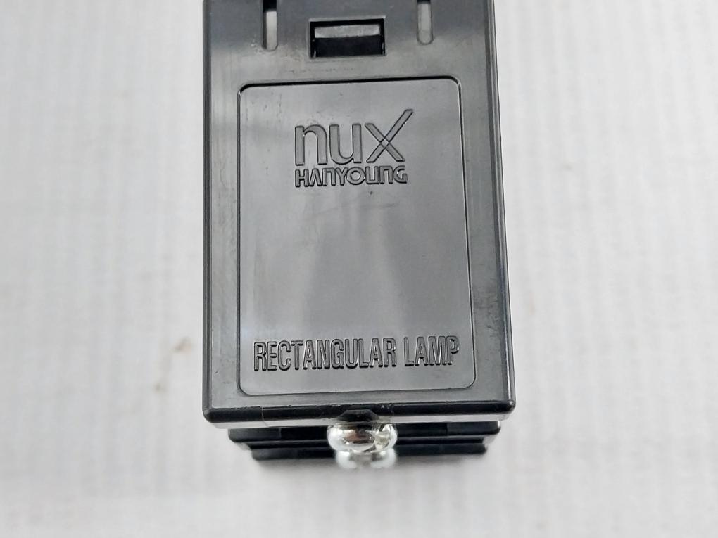Rectangular-Indicator-Lamp-100-240Vac-50-60Hz-Hanyoung-Nux-Cr40-a0G-Lot-Of-8X-208709-8