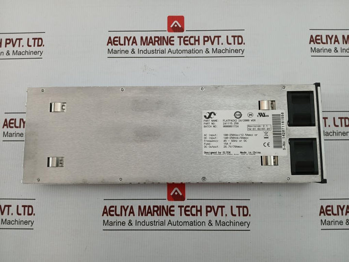 Rectifier Module Flatpack2 24/2000 Wor Eltek 26.7V/70A Max 241115.250