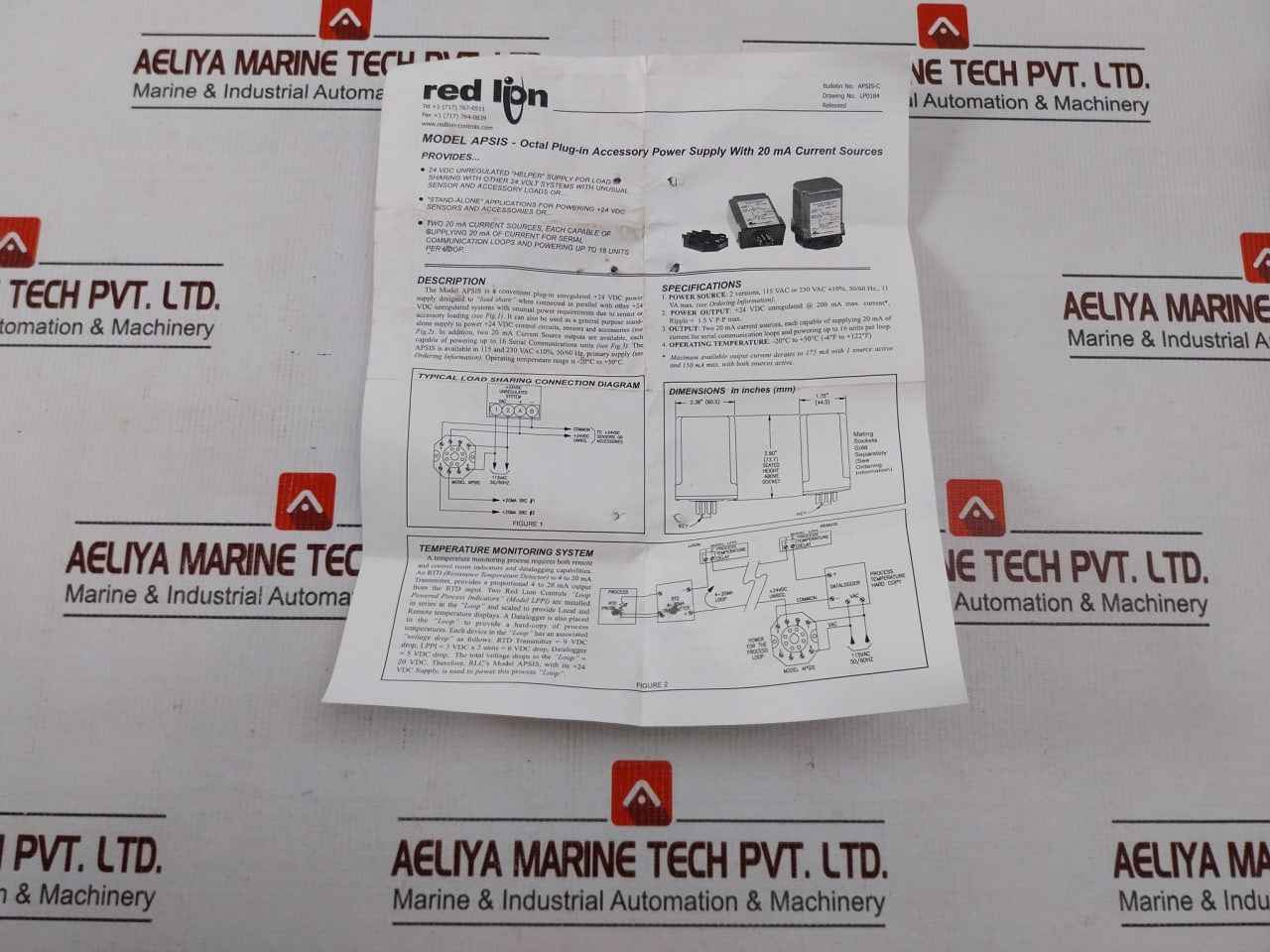 Red Lion Apsis000 Power Supply Current Source 50/60hz