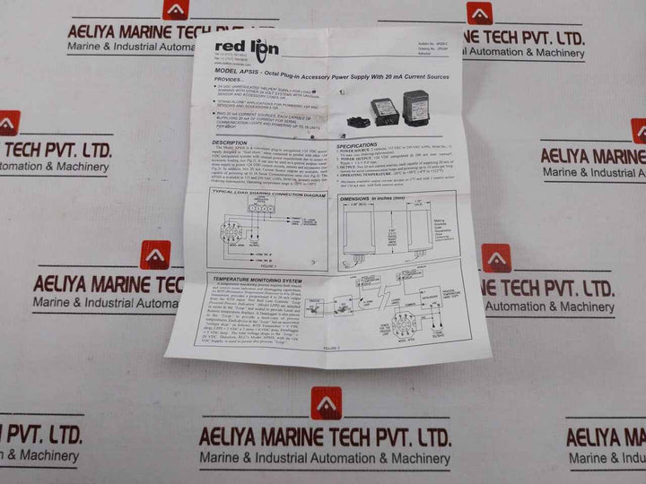 Red Lion Apsis000 Power Supply Current Source 50/60hz
