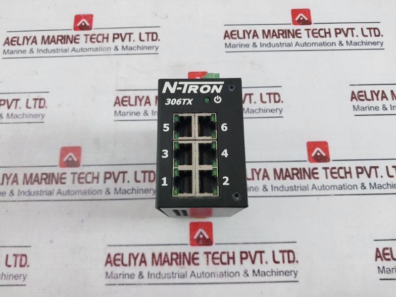 Red Lion N-tron 306Tx Unmanaged Industrial Ethernet Switch Phoenix Contact Base