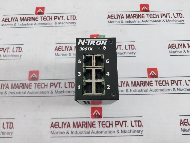 Red Lion N-tron 306Tx Unmanaged Industrial Ethernet Switch Phoenix Contact Base