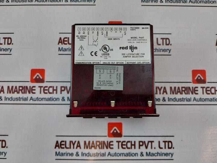 Red Lion Paxt0000 Temperature Meter 85-250Vac 50/60Hz