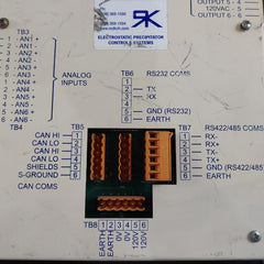 Redkoh DCSIM Electrostatic Precipitator Control Systems 120VAC