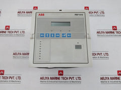 Ref610C11Hcnr 02 Abb 110-250 Vdc/50-60Hz Feeder Protection Relay
