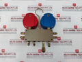 Refco 4-way Electronic Manifold Case -1 To +30 Bar