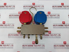 Refco 4-way Electronic Manifold Case -1 To +30 Bar