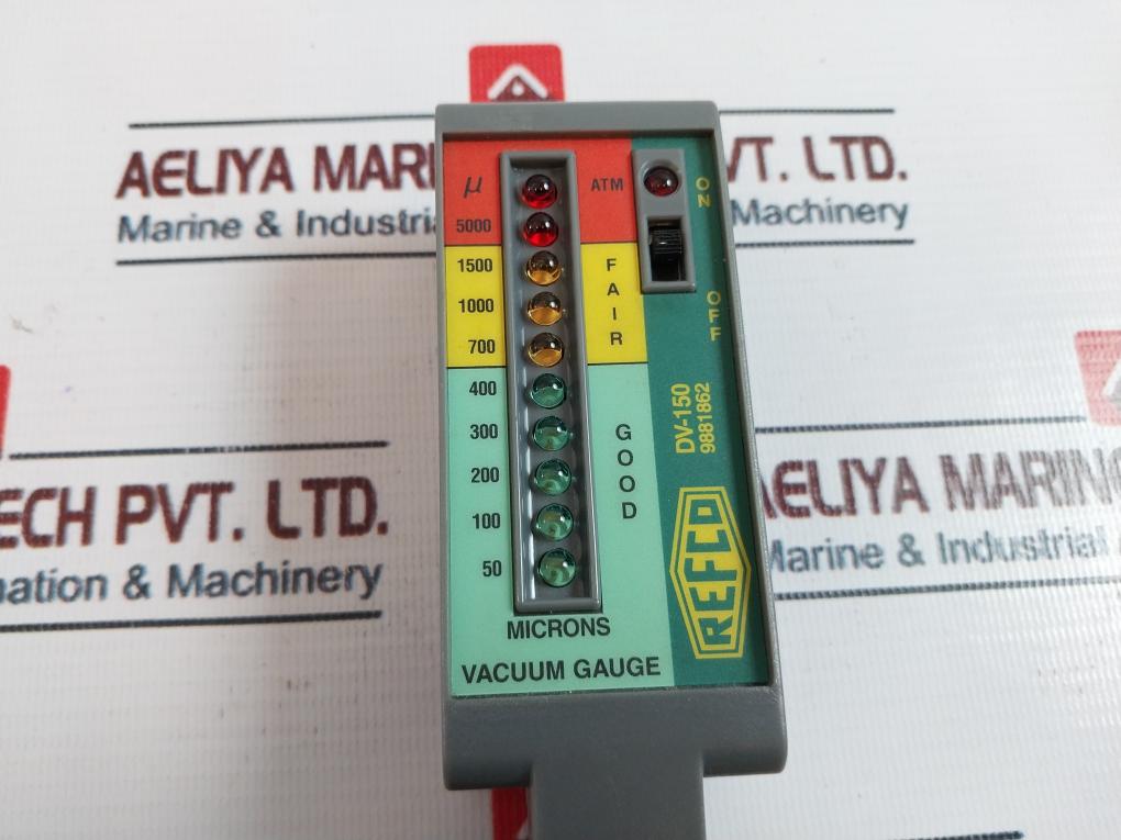 Refco Dv-150 Microns Vacuum Gauge 50-5000µ