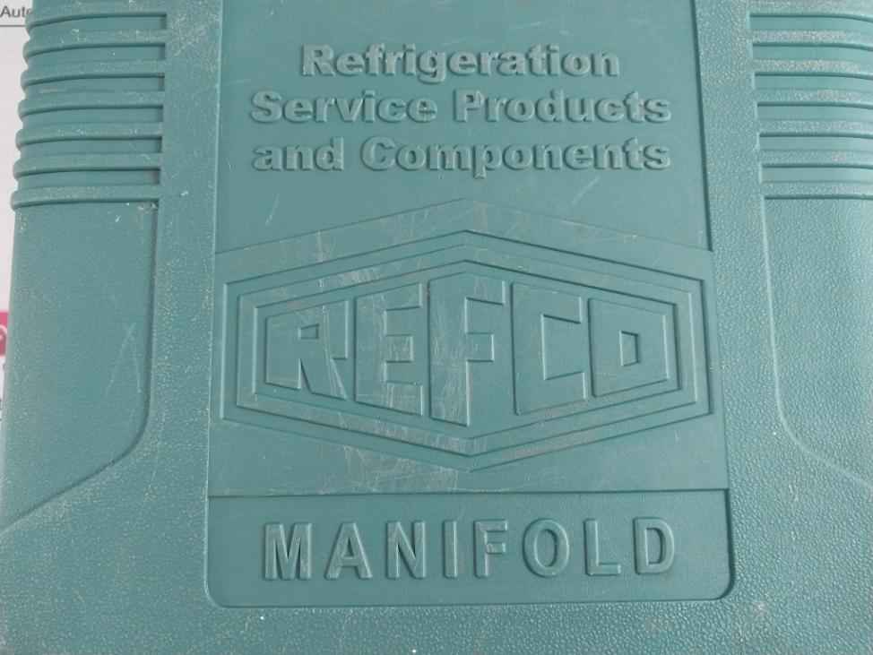 Refco Refrigeration Service Manifold With Charging Hose Set 30 Bar/430 Psi