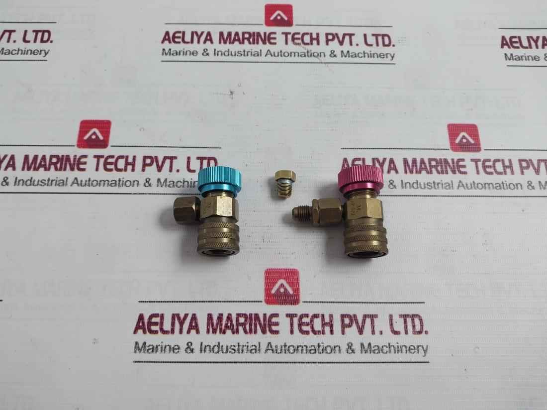 Refco Refrigeration Service Manifold With Charging Hose Set 30 Bar/430 Psi