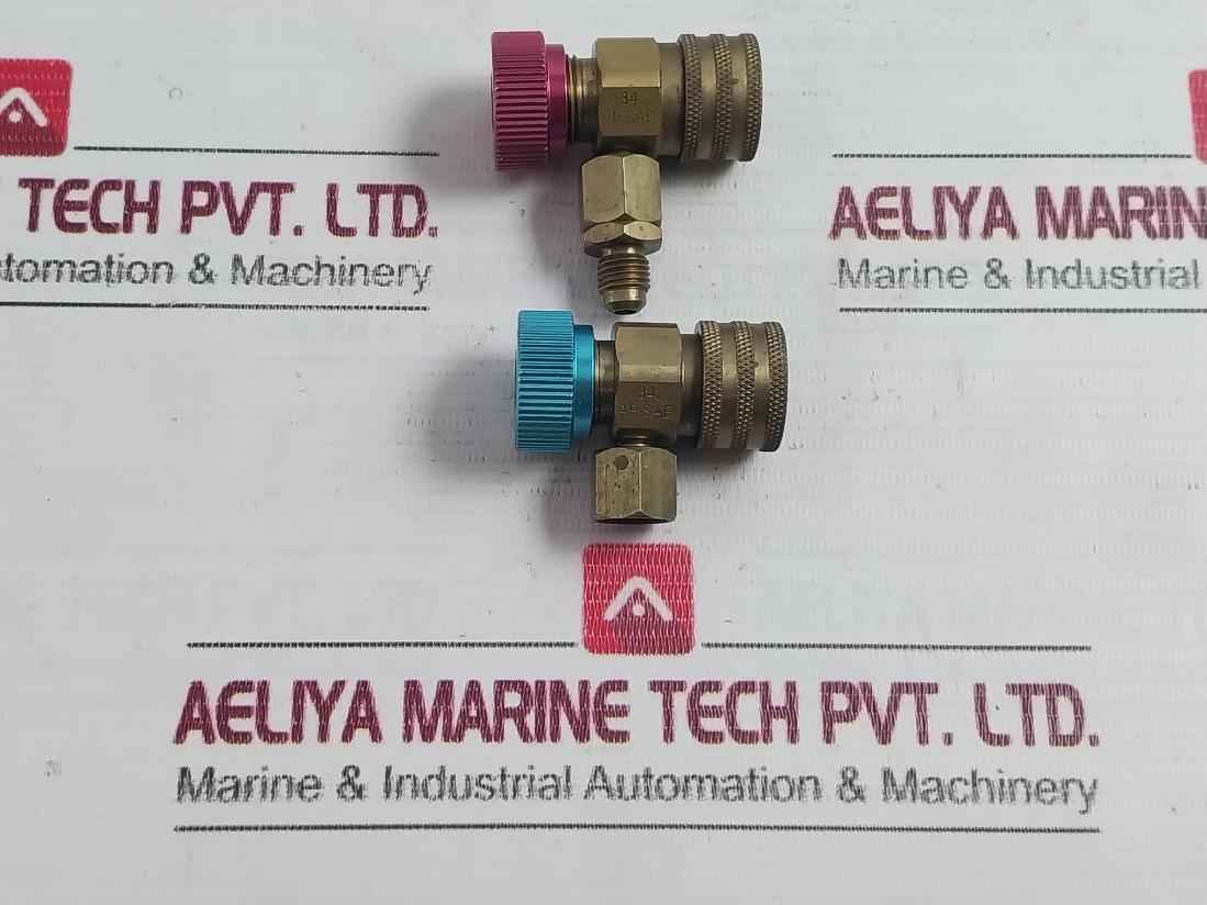 Refco Refrigeration Service Manifold With Charging Hose Set 30 Bar/430 Psi