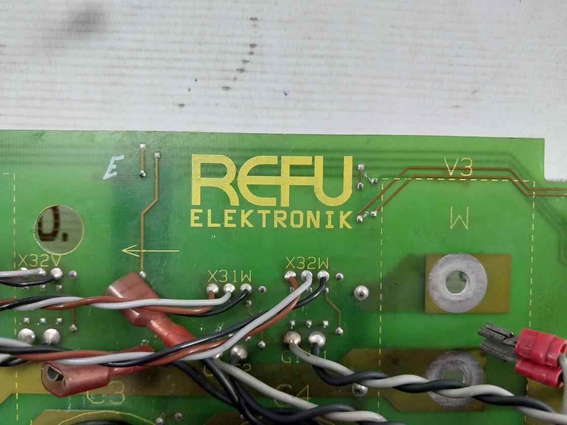 Refu Elektronik 0011032/A1 Capacitor Board Ls 02627/0008, Bs11031.101
