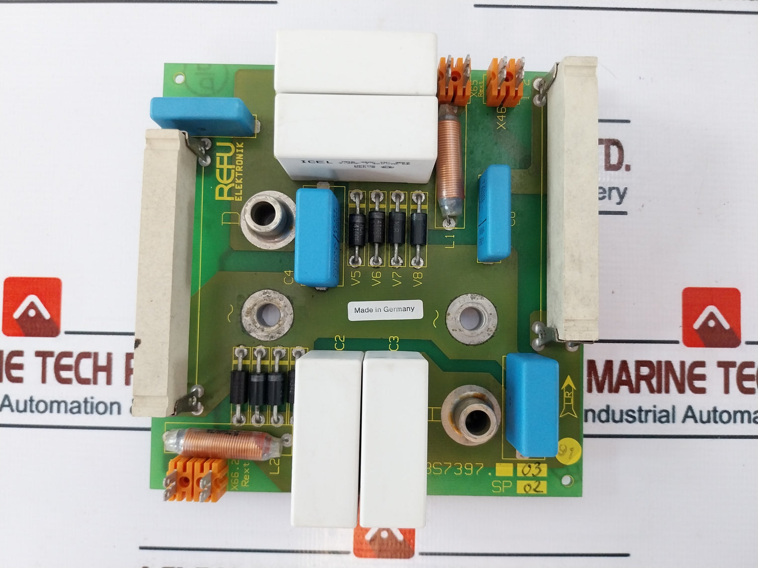 Refu Elektronik Bs7397.03Sp02 Printed Circuit Board