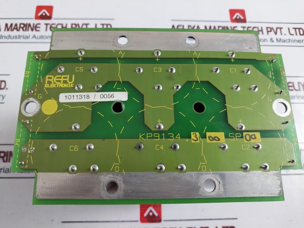 Refu Elektronik Kp9134.3 00 Sp00 Capacitor Board