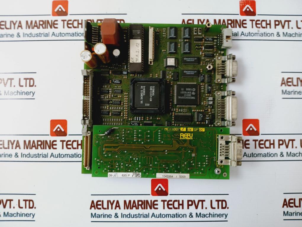 Refu Elektronik Me11007.1 06 Sp 05 Printed Circuit Board