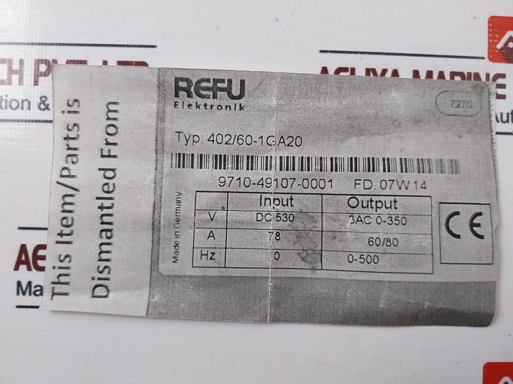 Refu Elektronik SE1105100 SP00