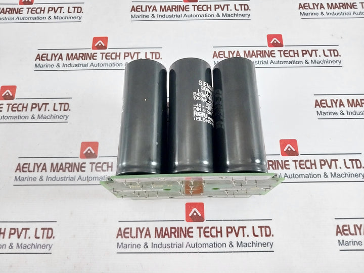 Refu Elektronik/ Siemens KP9134.1.01 PC Capacitor Board B43507-S0108-M2 100µf