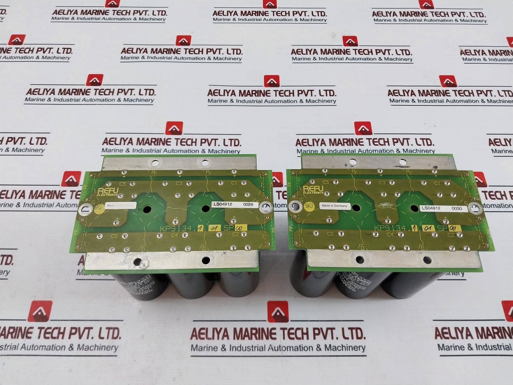 Refu Elektronik/ Siemens KP9134.1.01 PC Capacitor Board B43507-S0108-M2 100µf