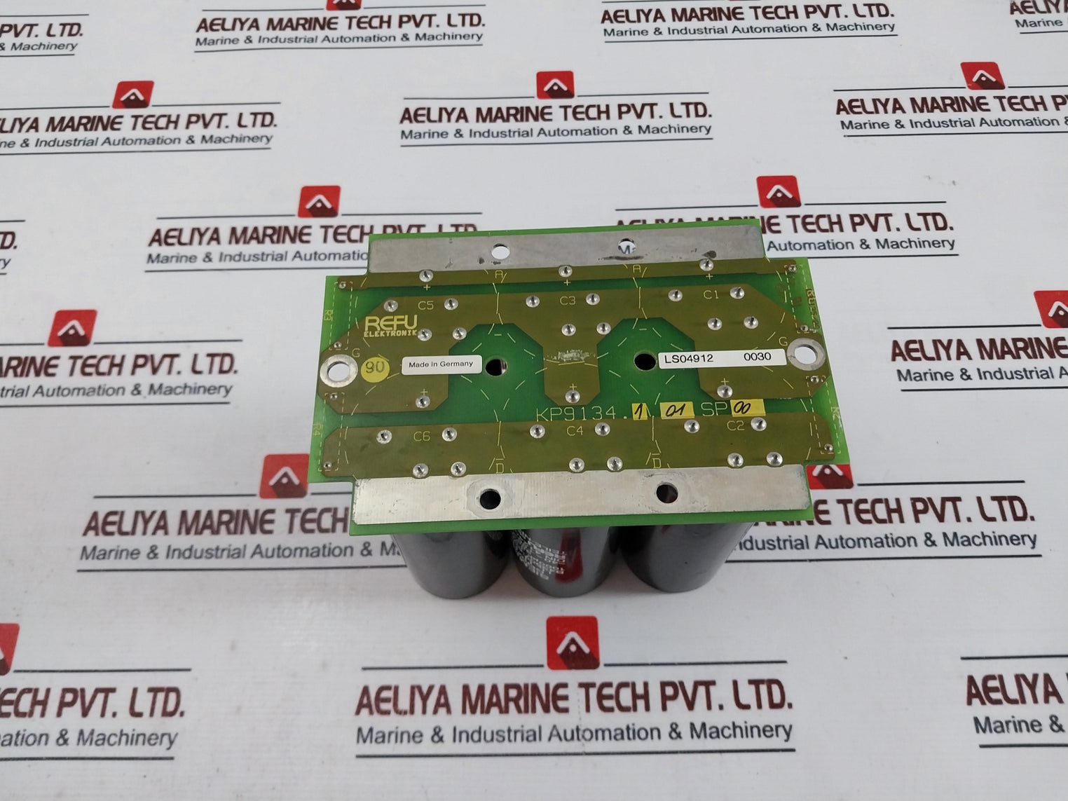 Refu Elektronik/ Siemens KP9134.1.01 PC Capacitor Board B43507-S0108-M2 100µf