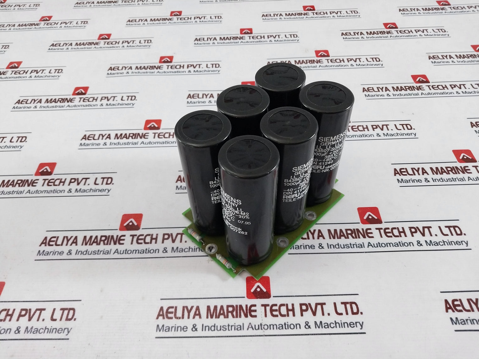 Refu Elektronik/ Siemens KP9134.1.01 PC Capacitor Board B43507-S0108-M2 100µf