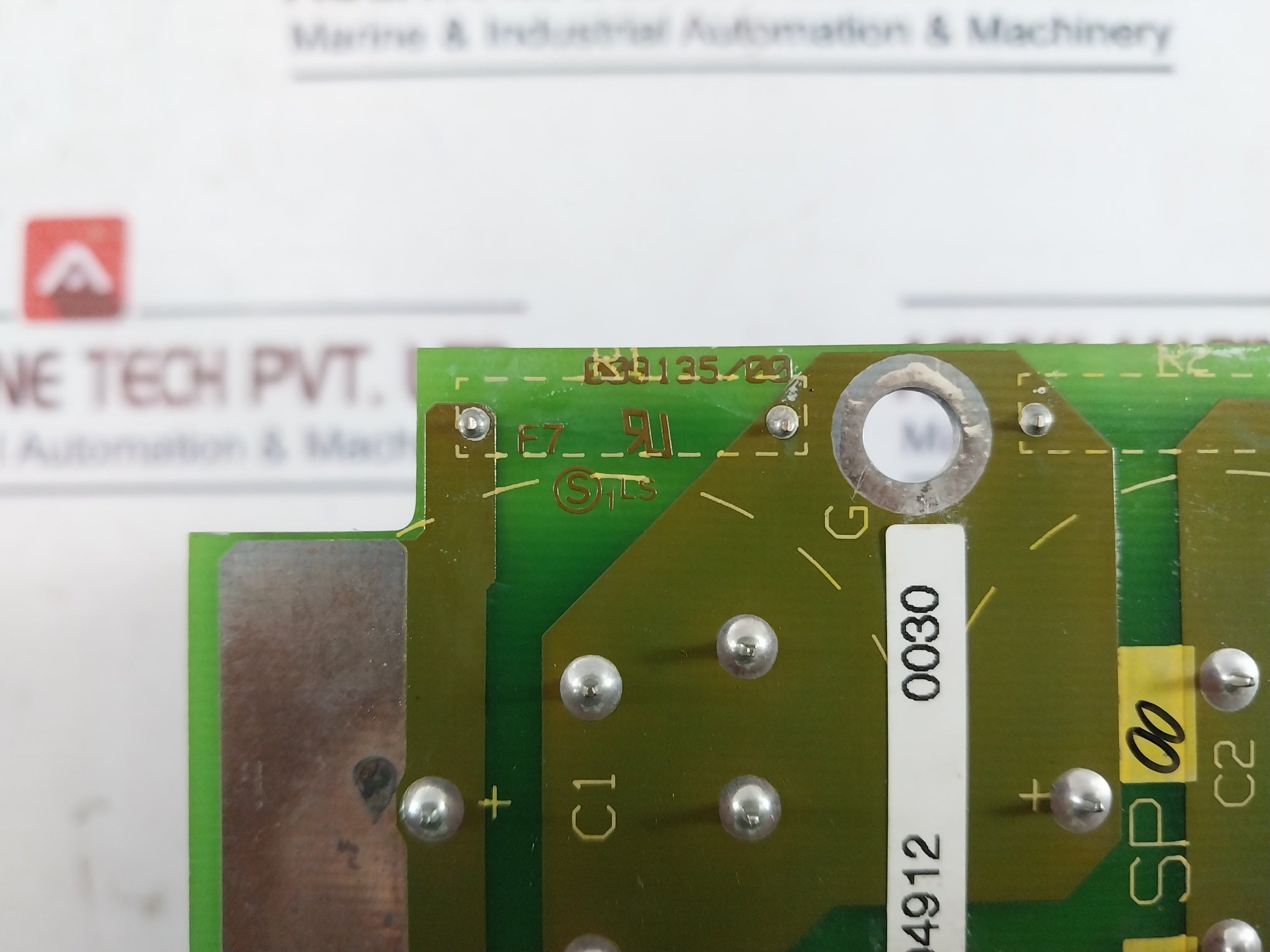 Refu Elektronik/ Siemens KP9134.1.01 PC Capacitor Board B43507-S0108-M2 100µf