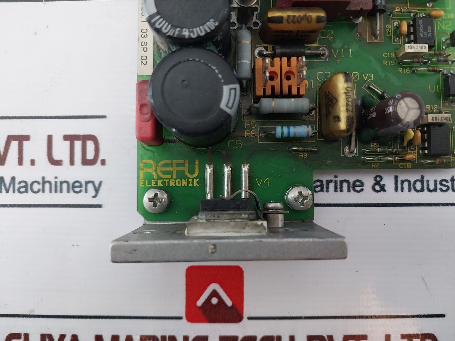 Refu Elektronik SV11023.1 03 SP 02 Printed Circuit Board