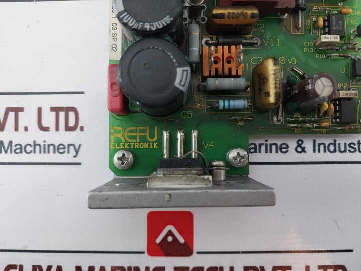 Refu Elektronik SV11023.1 03 SP 02 Printed Circuit Board