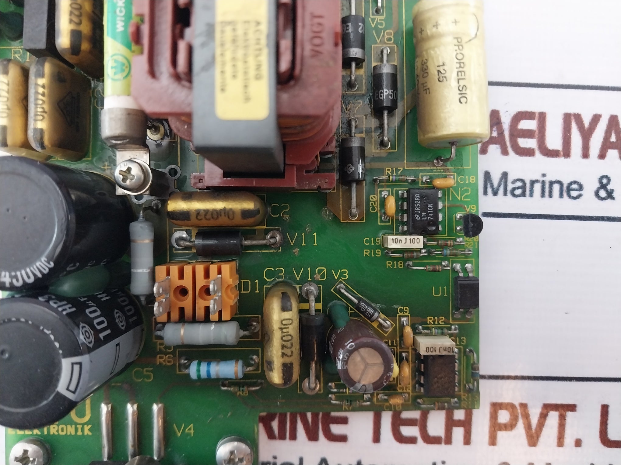 Refu Elektronik SV11023.1 03 SP 02 Printed Circuit Board