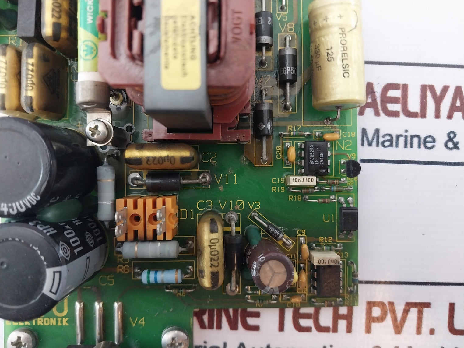 Refu Elektronik SV11023.1 03 SP 02 Printed Circuit Board