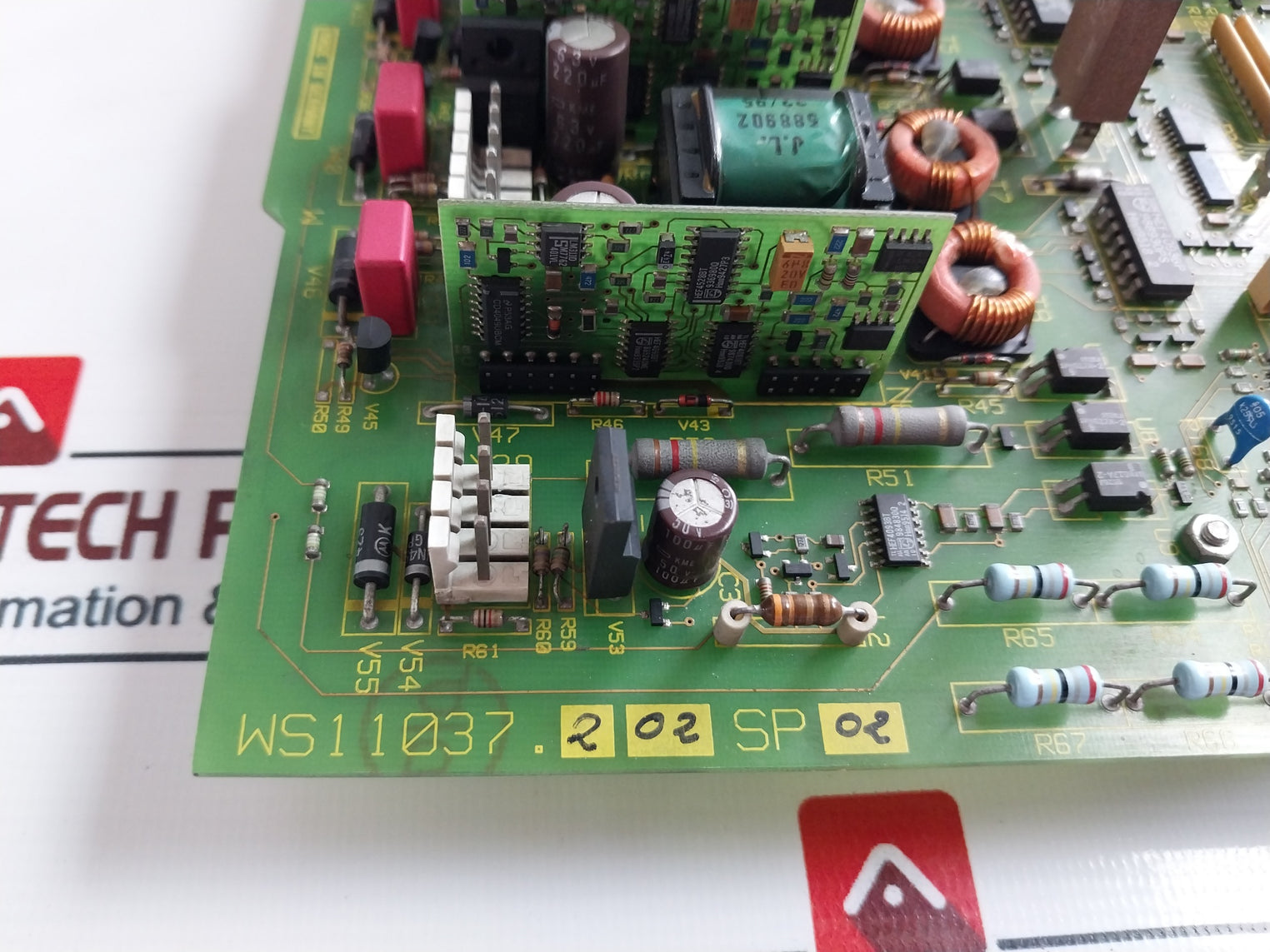 Refu Elektronik Ws11037.202 Sp02 Printed Circuit Board Ls7440 0018