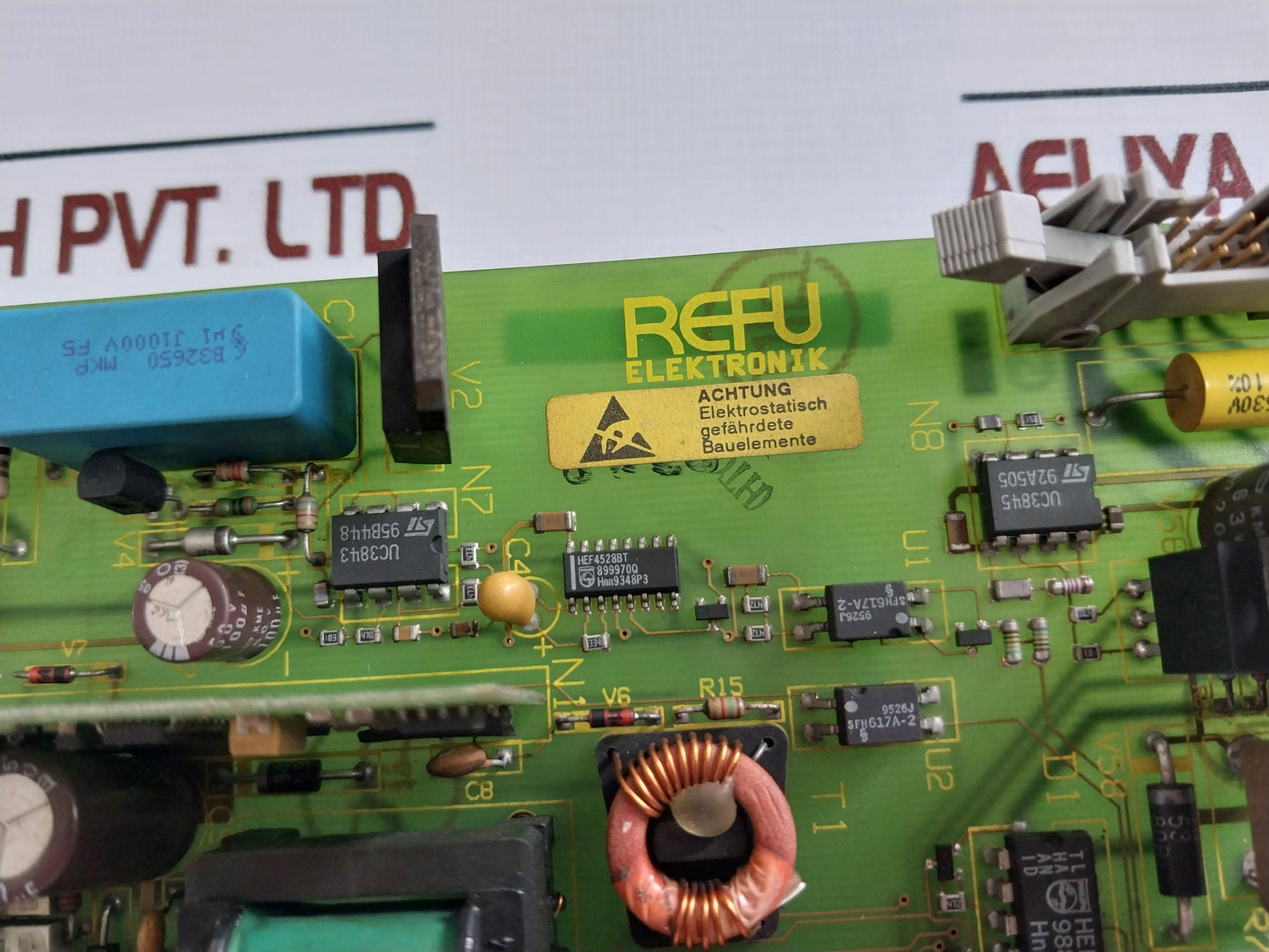 Refu Elektronik Ws11037.202 Sp02 Printed Circuit Board Ls7440 0018