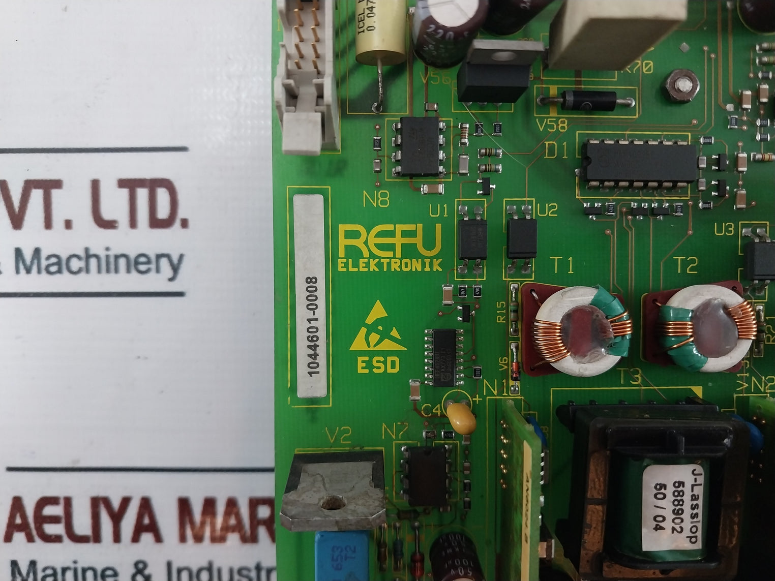 Refu Elektronik Ws11037.205 Sp05 Printed Circuit Board