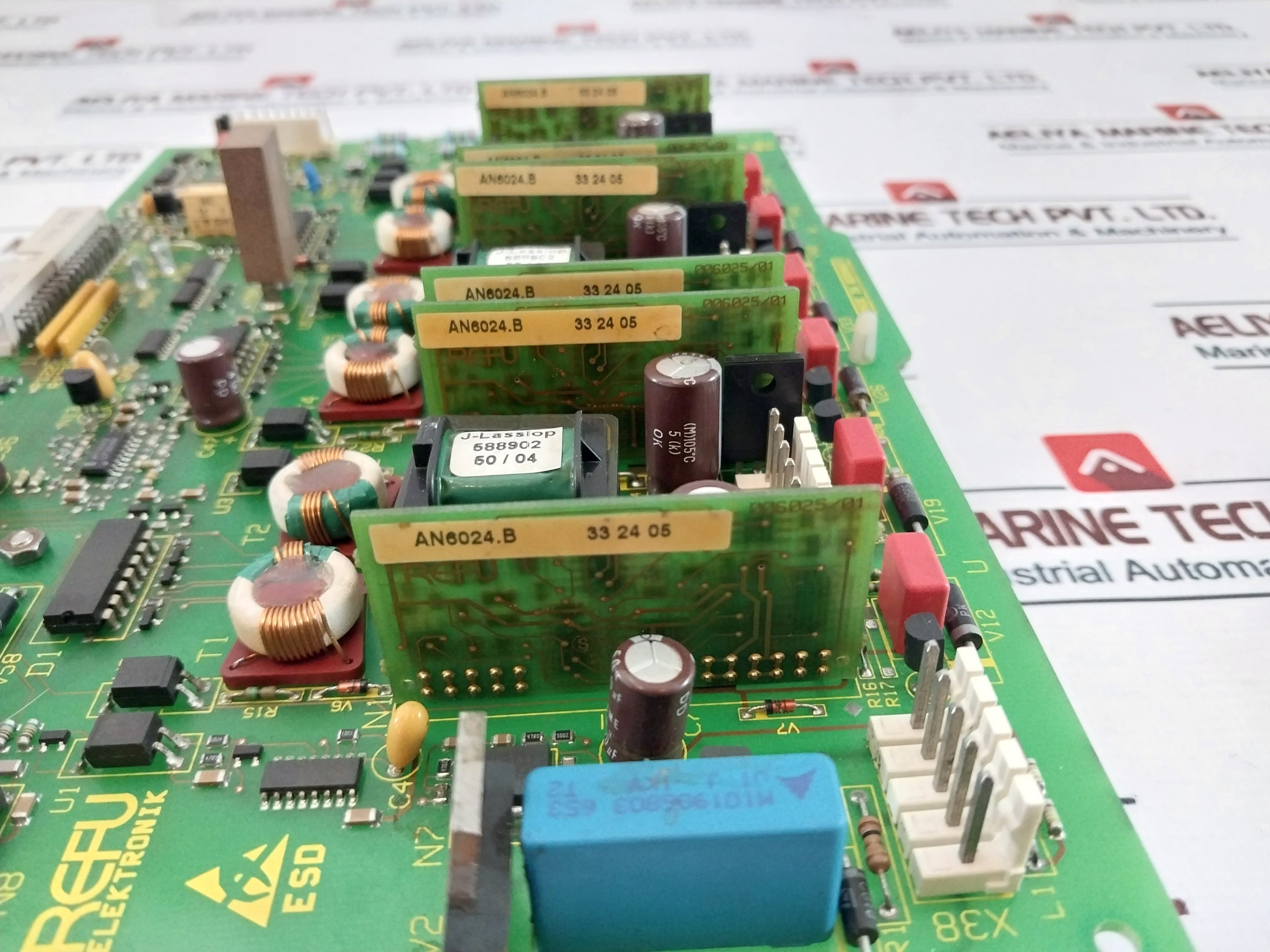 Refu Elektronik Ws11037.205 Sp05 Printed Circuit Board