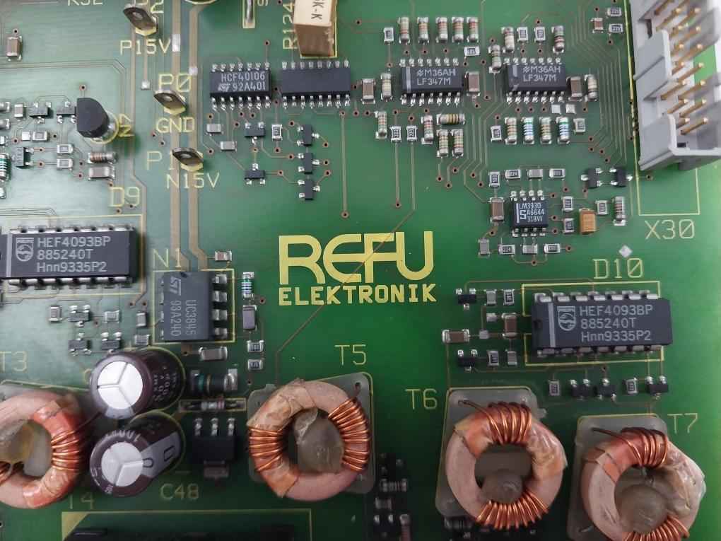 Refu Elektronik Ws11049 Printed Circuit Board 0011050/00