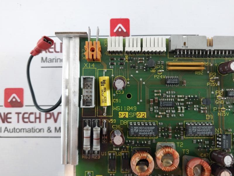 Refu Elektronik Ws11049 Printed Circuit Board 2sp02
