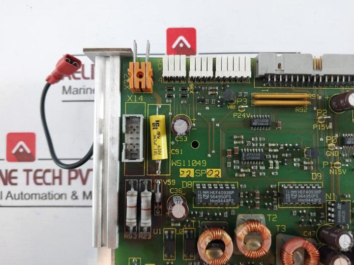 Refu Elektronik Ws11049 Printed Circuit Board 2sp02