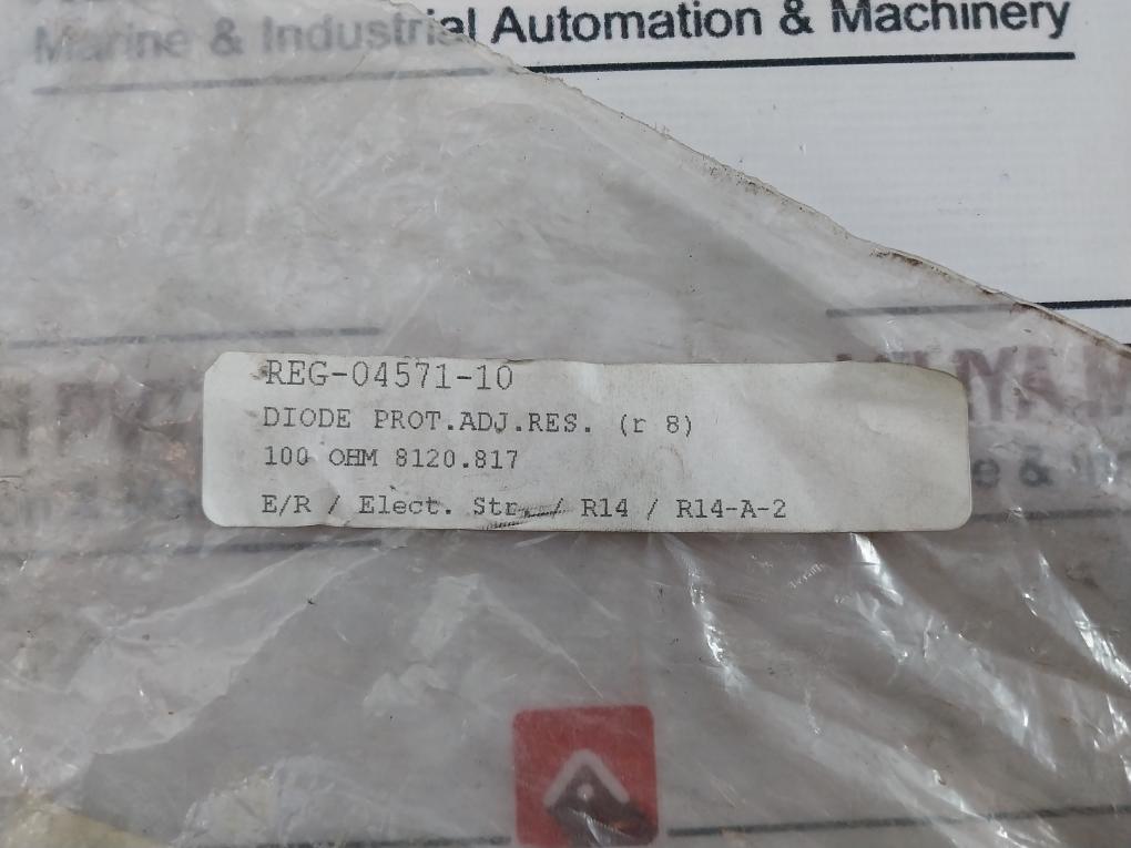 Reg-04571-10 8120.817 Wire Wound Resistor 100 Ohm 100W