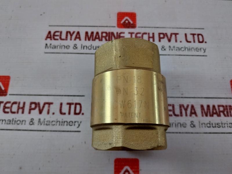 Rege Cw617N Brass Ball Valve Pn 18 Dn 32, 1 - 1/4”