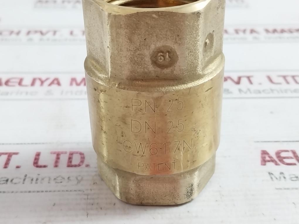 Rege Cw617N Brass Ball Valve Pn25 Dn25