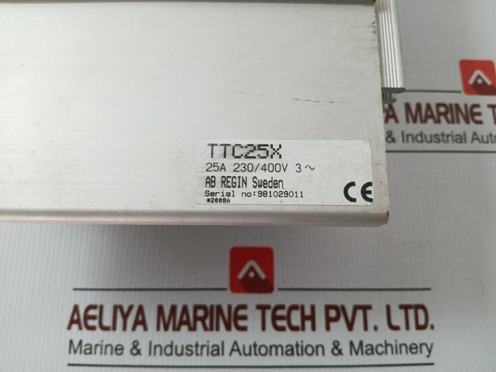 Regin Thyristor Power Controller 230/400V Ttc25X