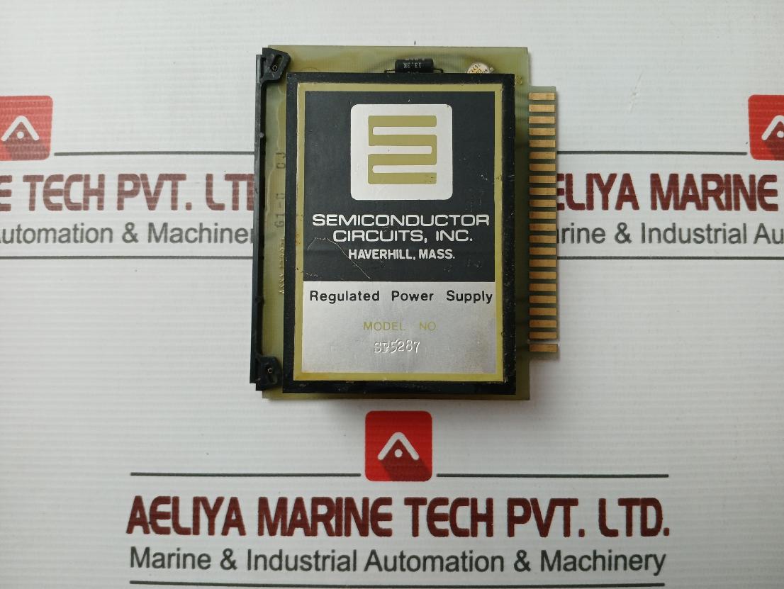 Regulated Power Supply Rev:C Brand Semiconductor Circuits Sp5287